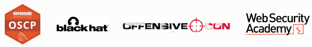 Logoer for kurser der er udført